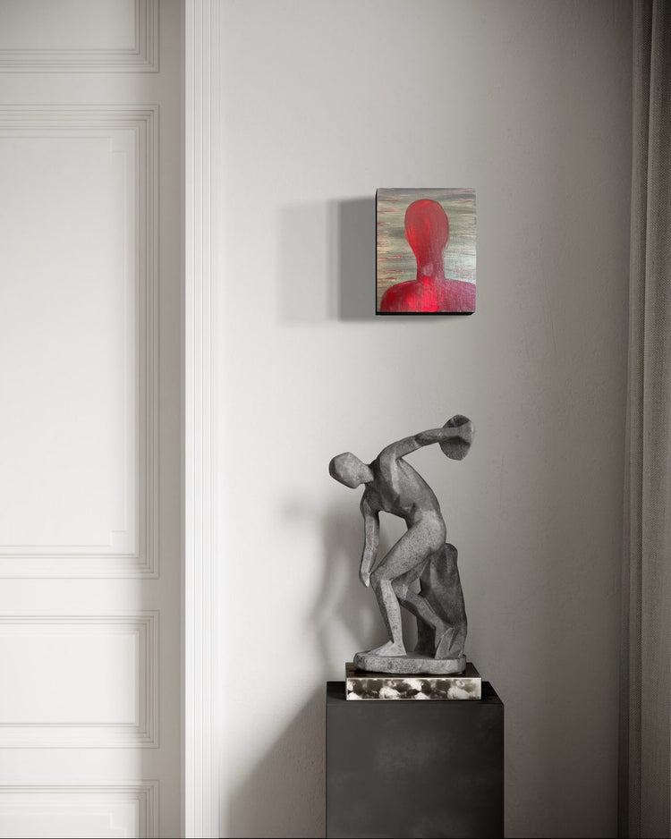 Fire Within by ArtiR — original acrylic painting, view 3