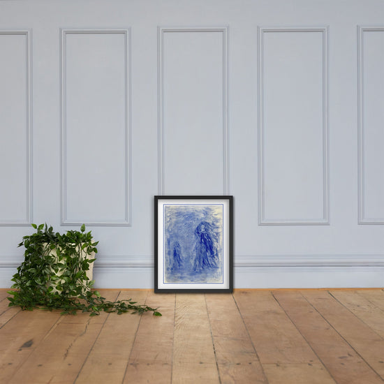 She Meets Herself — Framed Fine Art Print