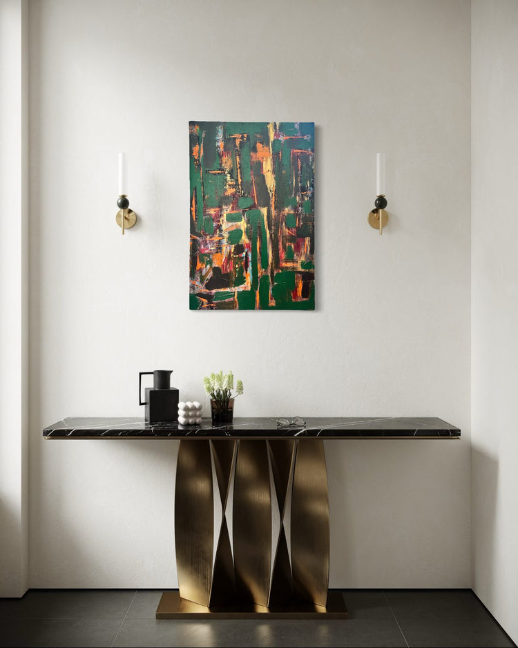 Stepping stones by ArtiR — original mixed media painting, view 7