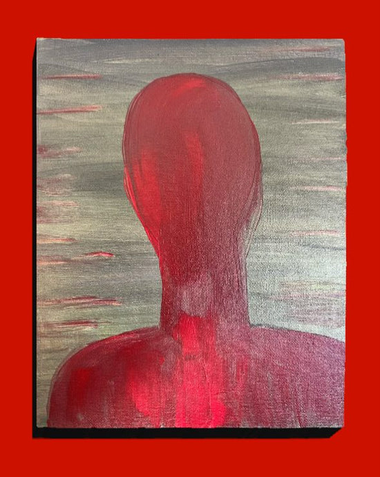 Fire Within — original acrylic painting by Malibu artist ArtiR