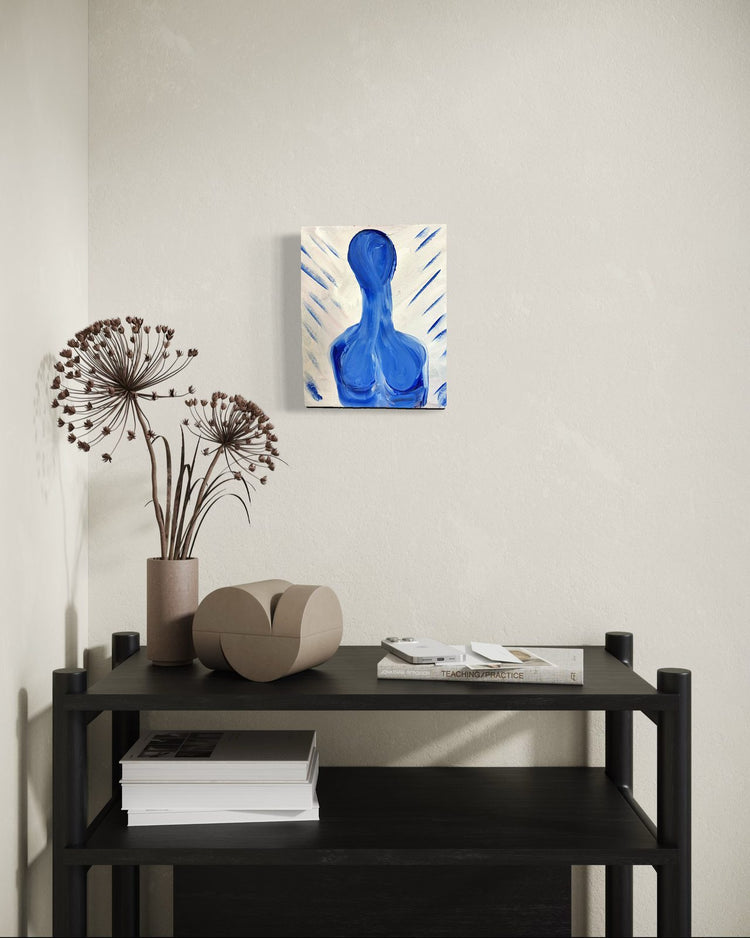 Blue Ray by ArtiR — original abstract artwork, view 2