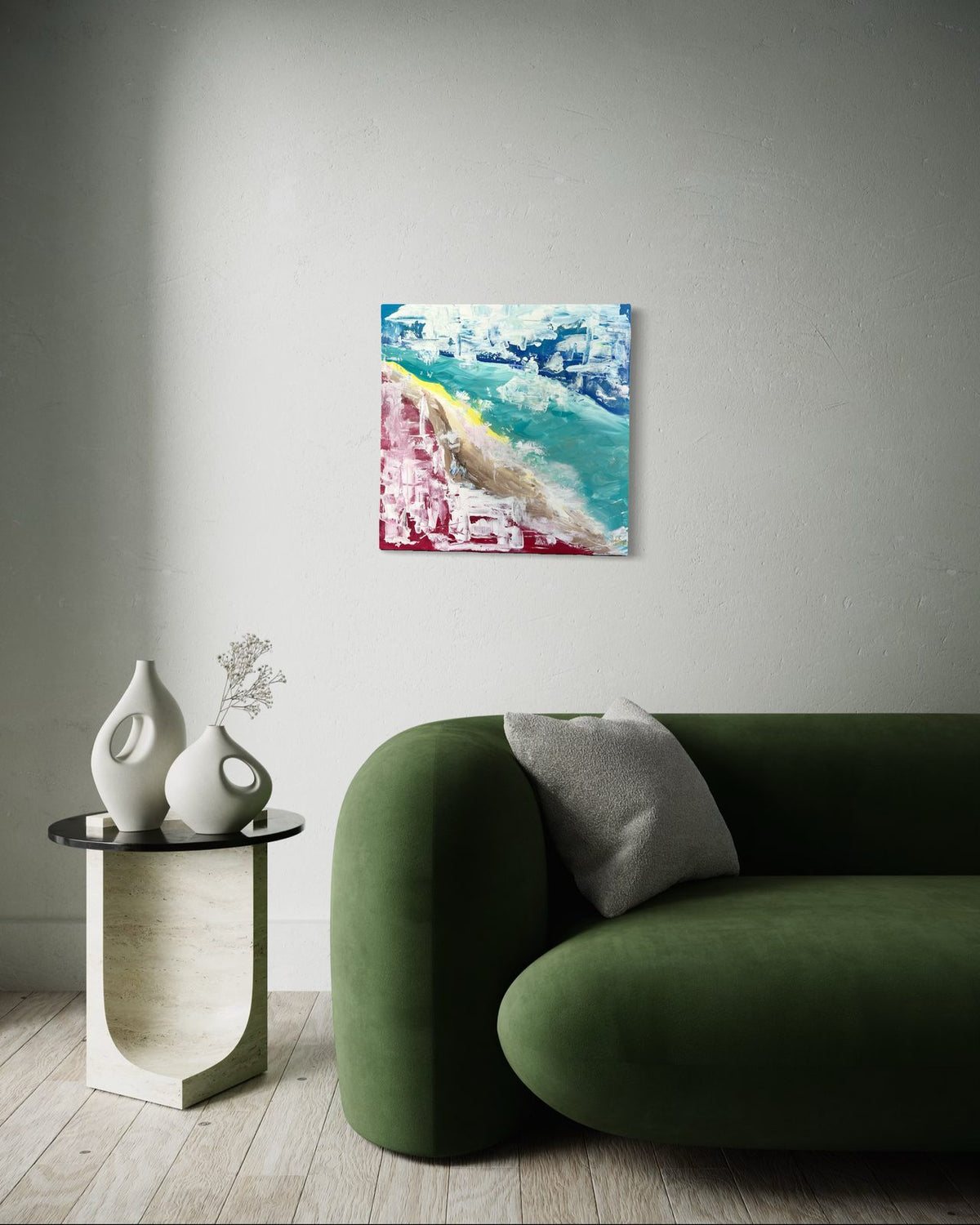 Purification Frequency by ArtiR — original acrylic painting, view 3