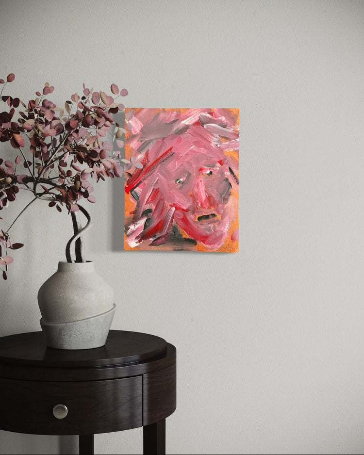 Fear by ArtiR — original acrylic painting, view 3