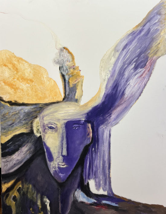 Grand Awakening — original oil painting by Malibu artist ArtiR