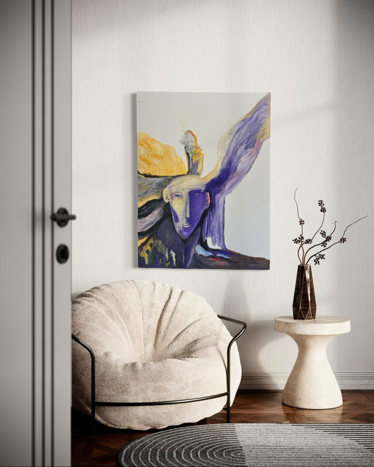 Grand Awakening by ArtiR — original oil painting, view 3