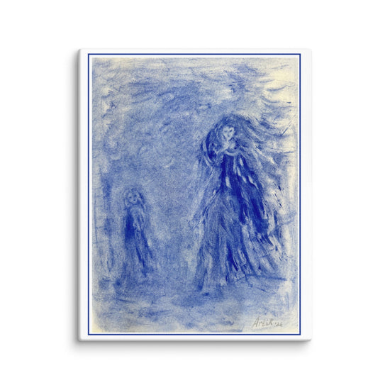 She Meets Herself — Canvas Print