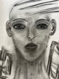 Disclosure — original charcoal drawing by Malibu artist ArtiR