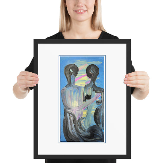 Twin Flames — Framed Fine Art Print