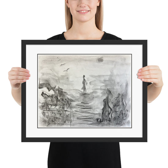 The Unknown — Framed Fine Art Print