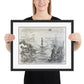 The Unknown — Framed Fine Art Print