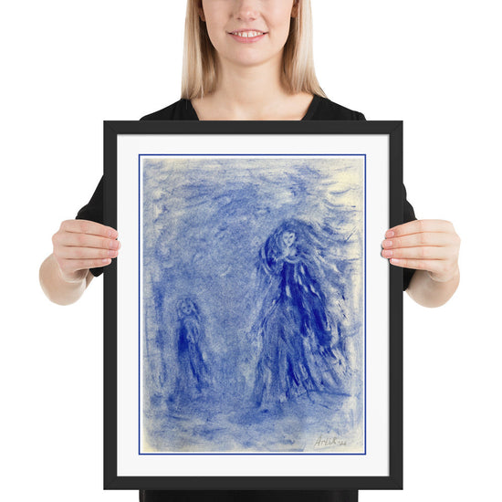 She Meets Herself — Framed Fine Art Print