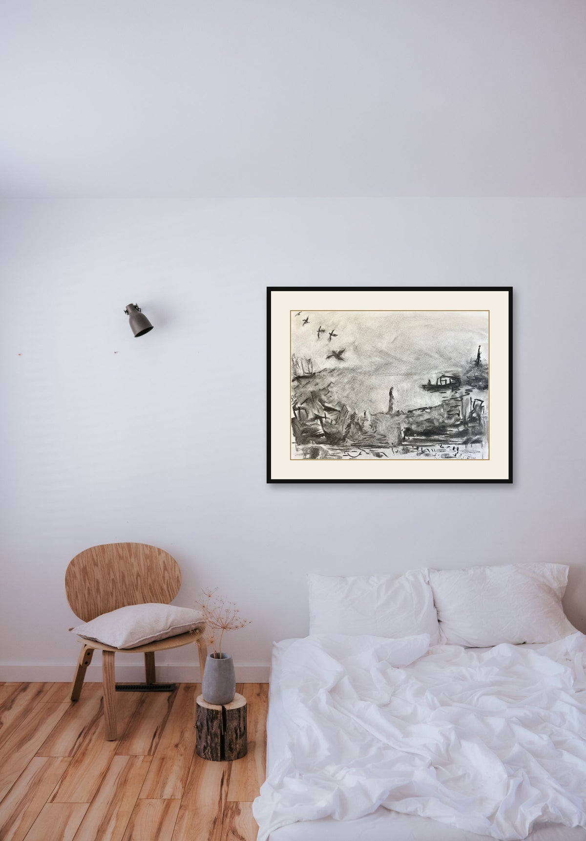 Kiss of Nature — room view (scandi bedroom)