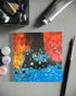 Portals of abundance by ArtiR — original acrylic painting, view 8