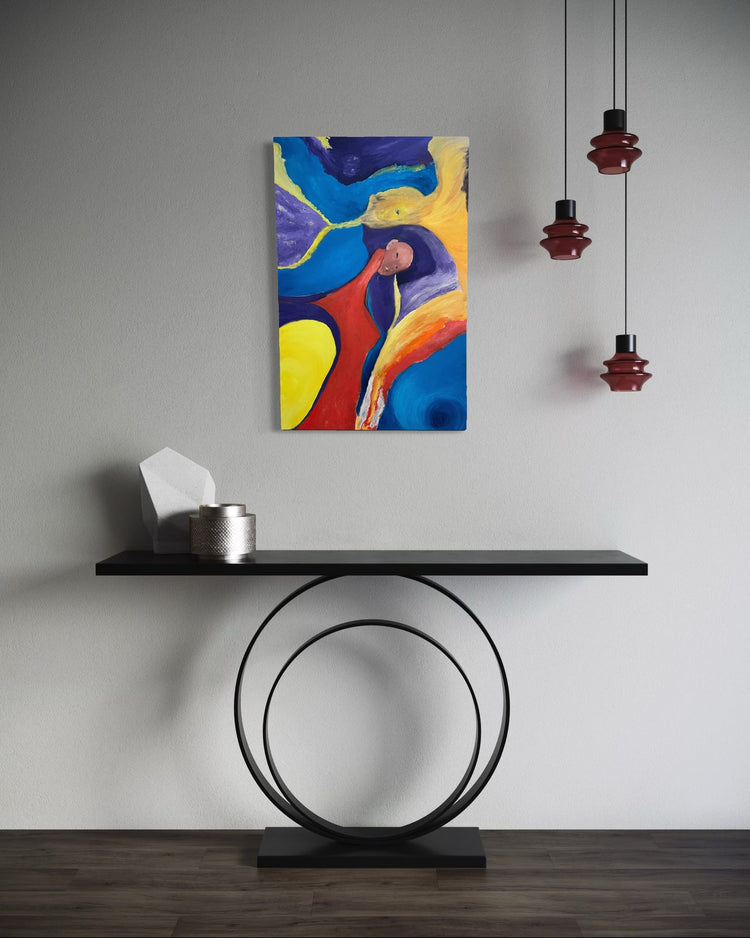 Energy Dance — original oil painting by Malibu artist ArtiR