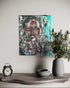 Awake by ArtiR — original acrylic painting, view 4