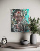 Awake by ArtiR — original acrylic painting, view 4