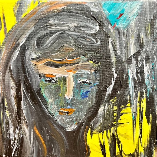 Tantrika — original acrylic painting by Malibu artist ArtiR