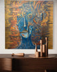 Divine Feminine — original acrylic painting by Malibu artist ArtiR