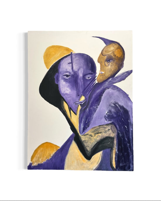 The Alchemist — original oil painting by Malibu artist ArtiR