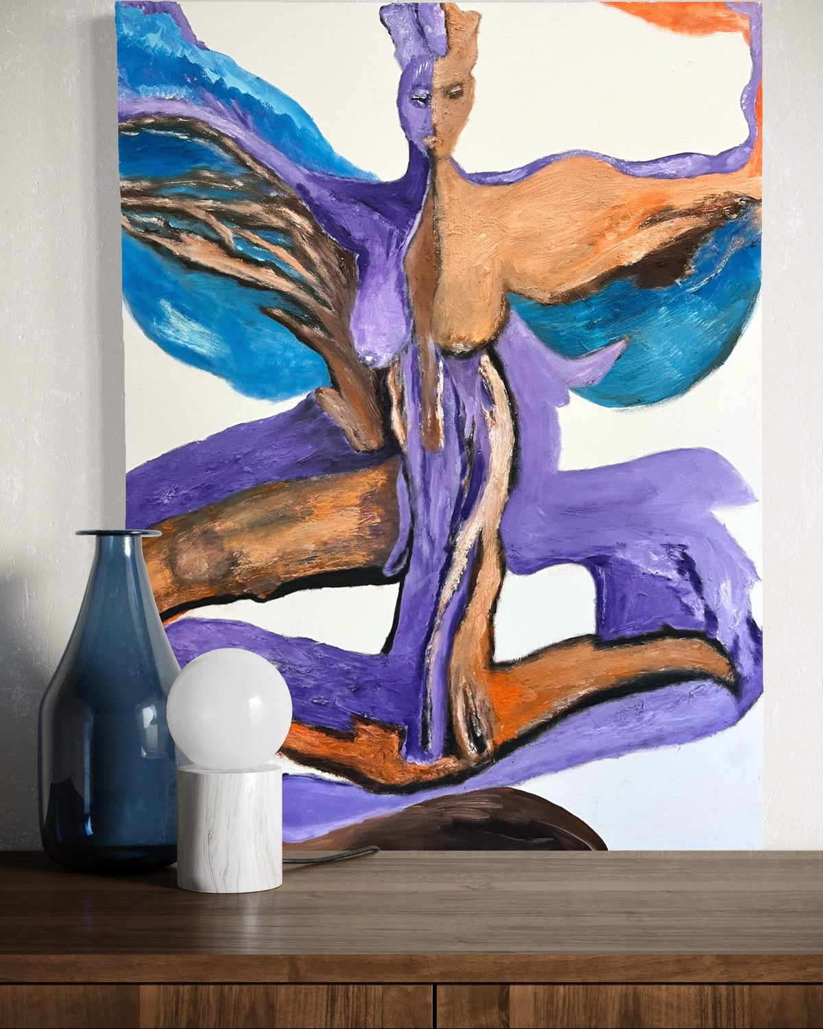 Kundalini Rise by ArtiR — original oil painting, view 11