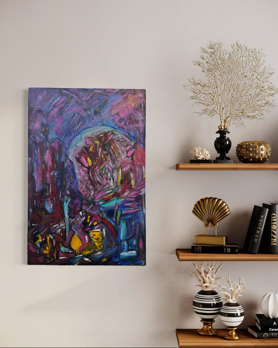 Mystic Dance by ArtiR — original acrylic painting, view 4