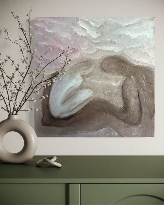 Twin Flames by ArtiR — original oil painting, view 3