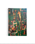 Stepping stones — original mixed media painting by Malibu artist ArtiR