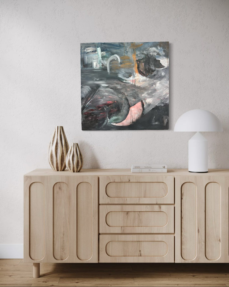 Telepathy by ArtiR — original pastel artwork, view 8