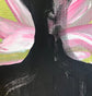 Manifest by ArtiR — original acrylic painting, view 2 — close-up detail