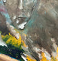Mystic Journey by ArtiR — original acrylic painting, view 8 — close-up detail