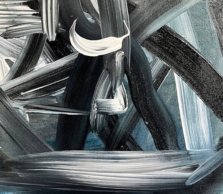 Freedom by ArtiR — original abstract artwork, view 6 — close-up detail