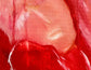 Fire Stage — original acrylic painting by Malibu artist ArtiR — close-up detail
