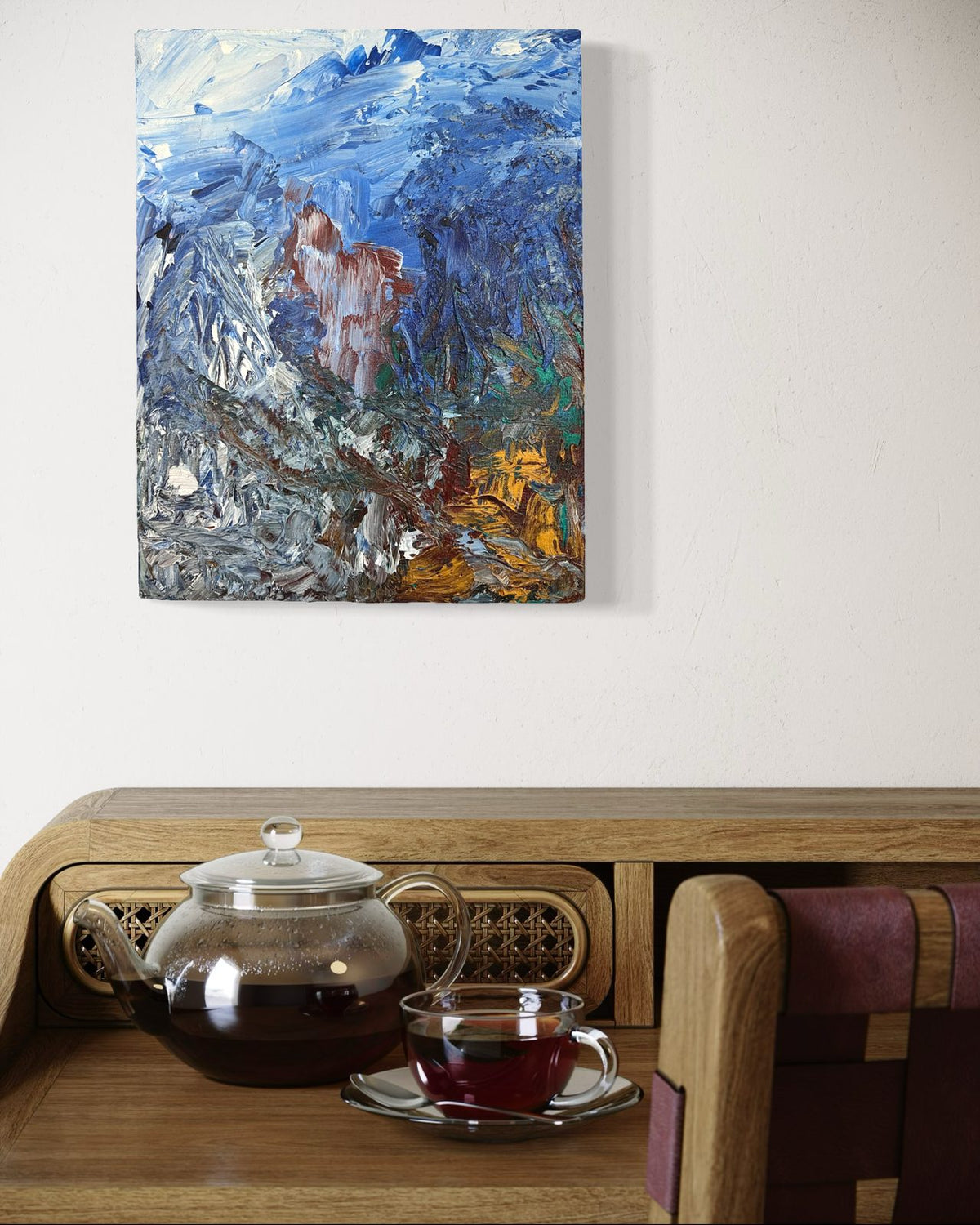 Overcome by ArtiR — original acrylic painting, view 8