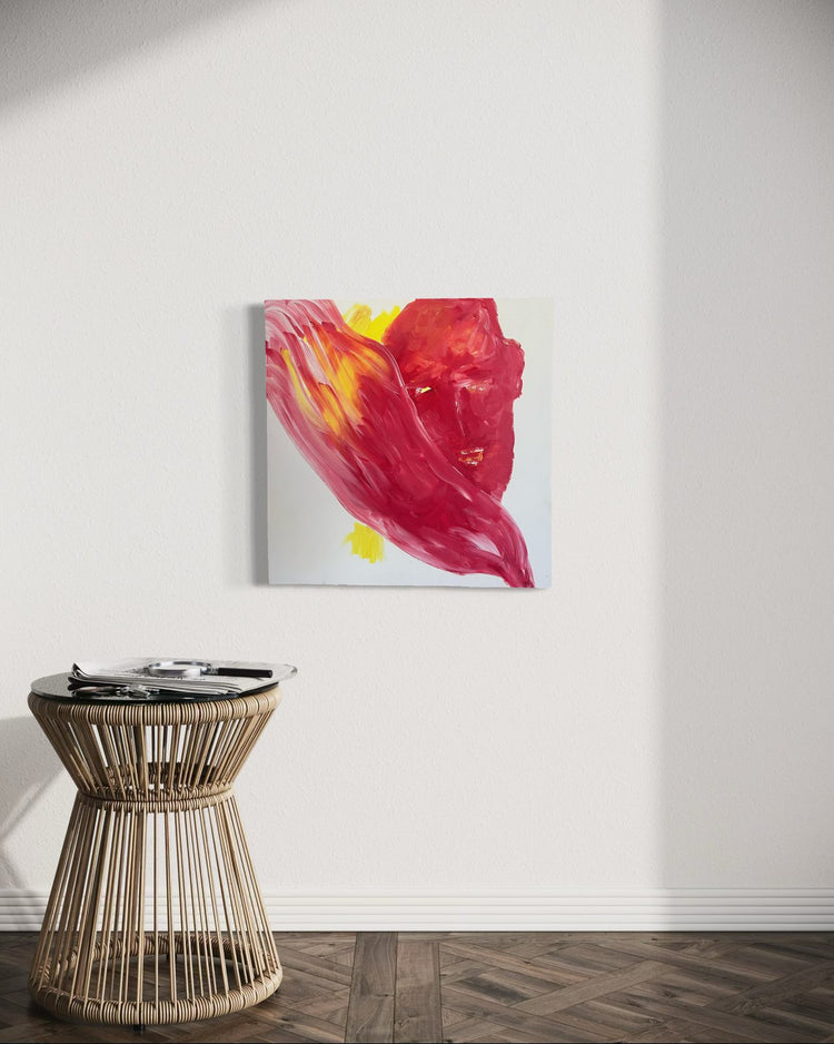 Passion Of Heart by ArtiR — original acrylic painting, view 6