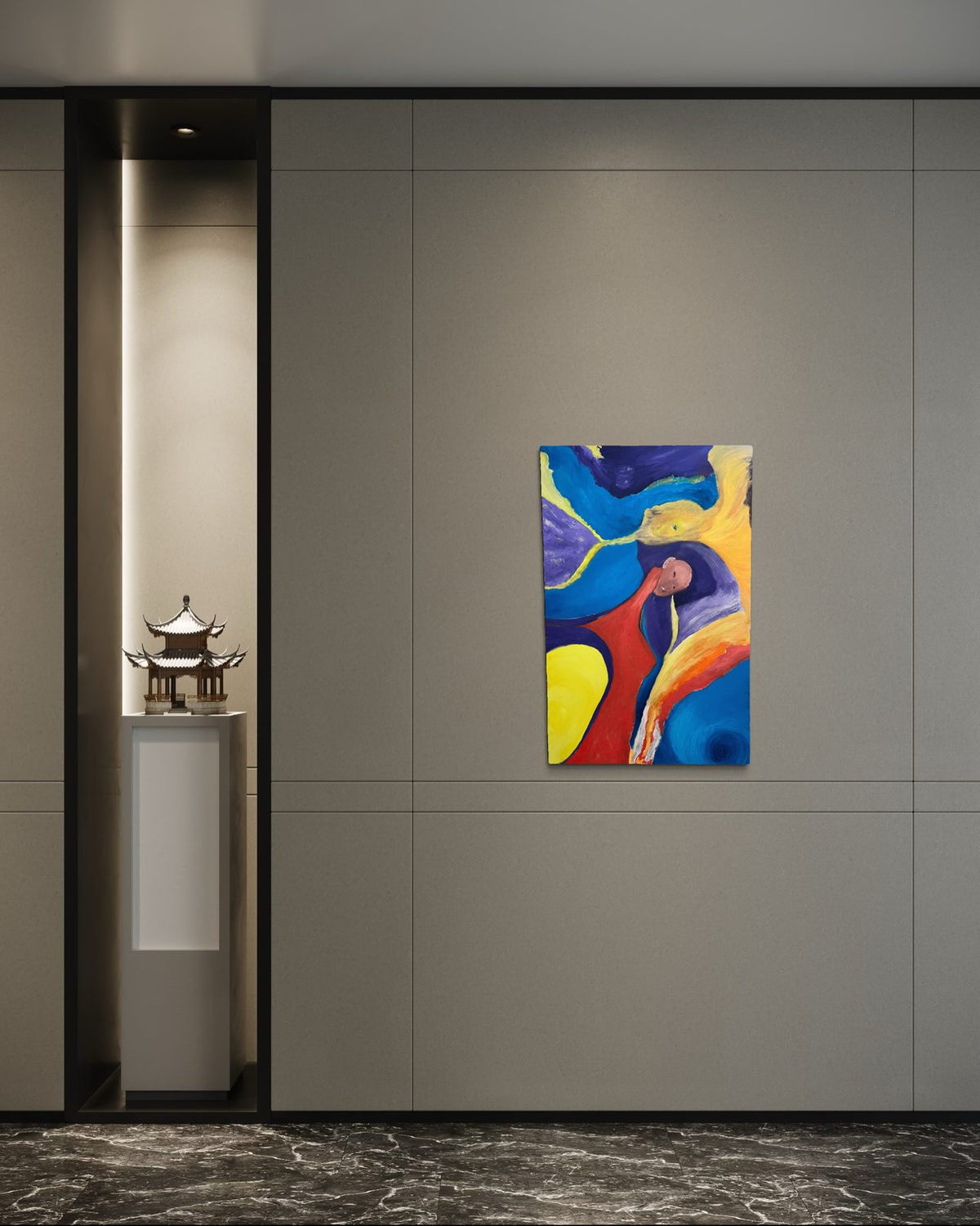 Energy Dance by ArtiR — original oil painting, view 4