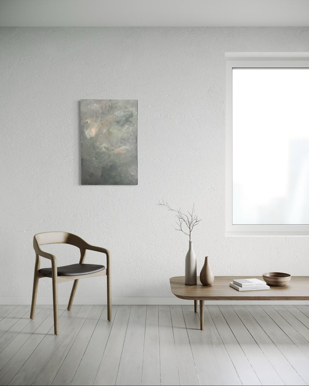 Walk in the Clouds by ArtiR — original acrylic painting, view 2