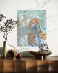Heart Opening — original acrylic painting by Malibu artist ArtiR