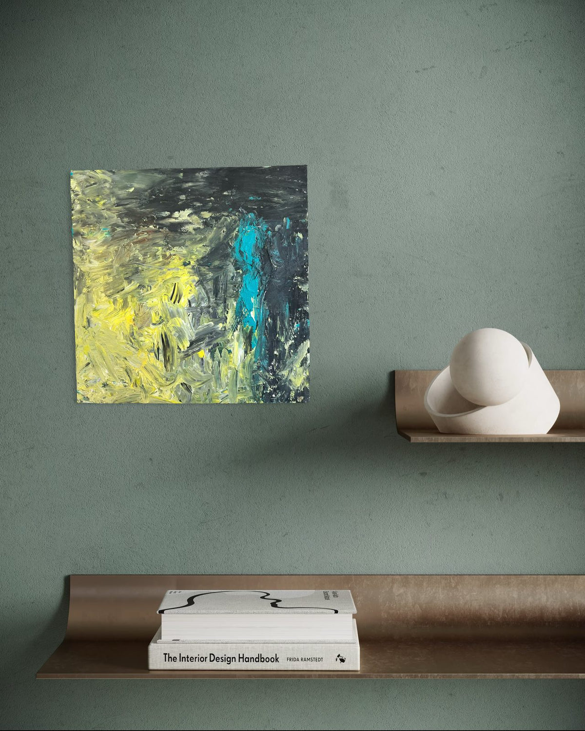 Step Into The Light by ArtiR — original acrylic painting, view 3
