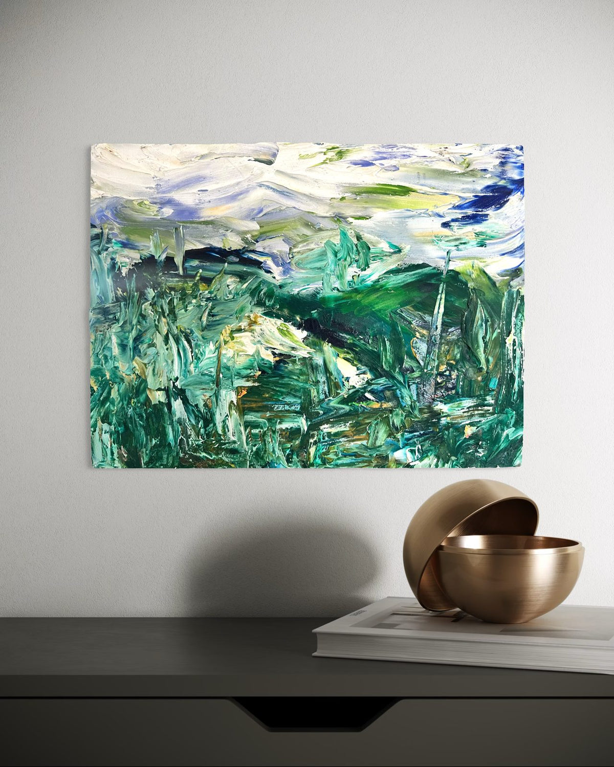 Stranik — original mixed media painting by Malibu artist ArtiR