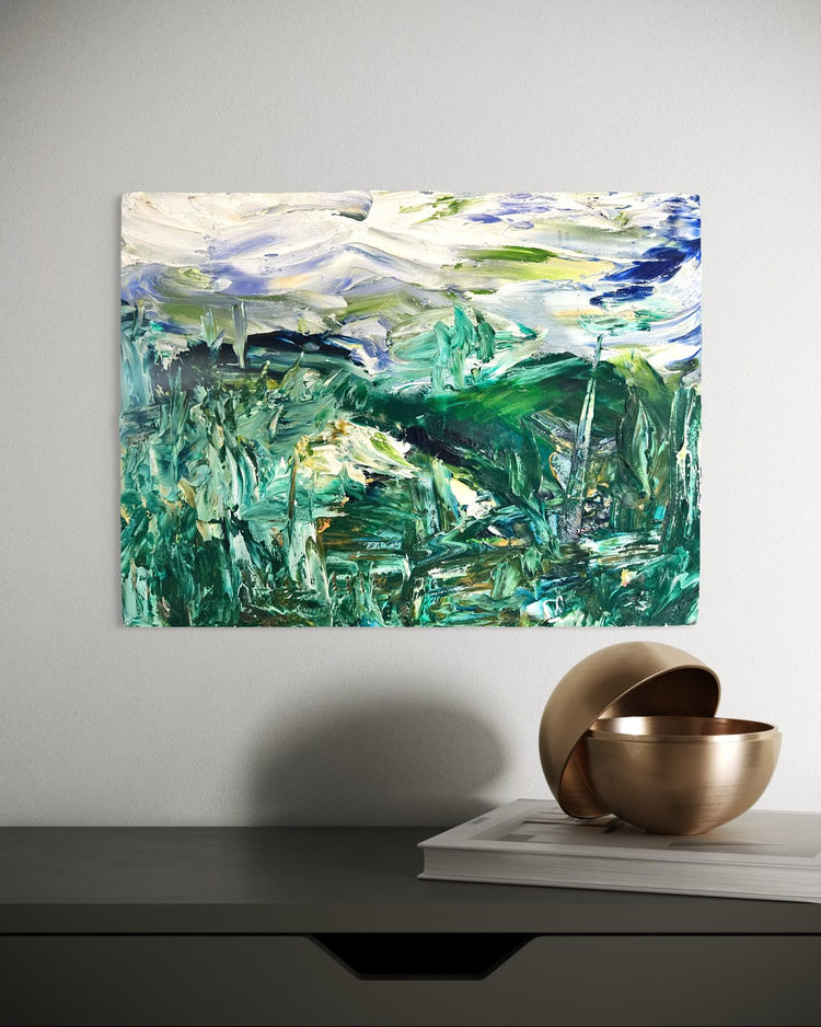 Stranik — original mixed media painting by Malibu artist ArtiR