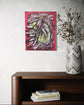 Beneath the Surface by ArtiR — original mixed media painting, view 3