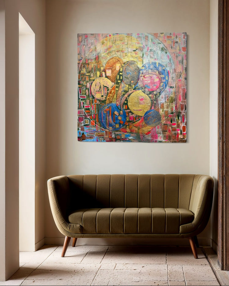 Symphony of Motion by ArtiR — original acrylic painting, view 10