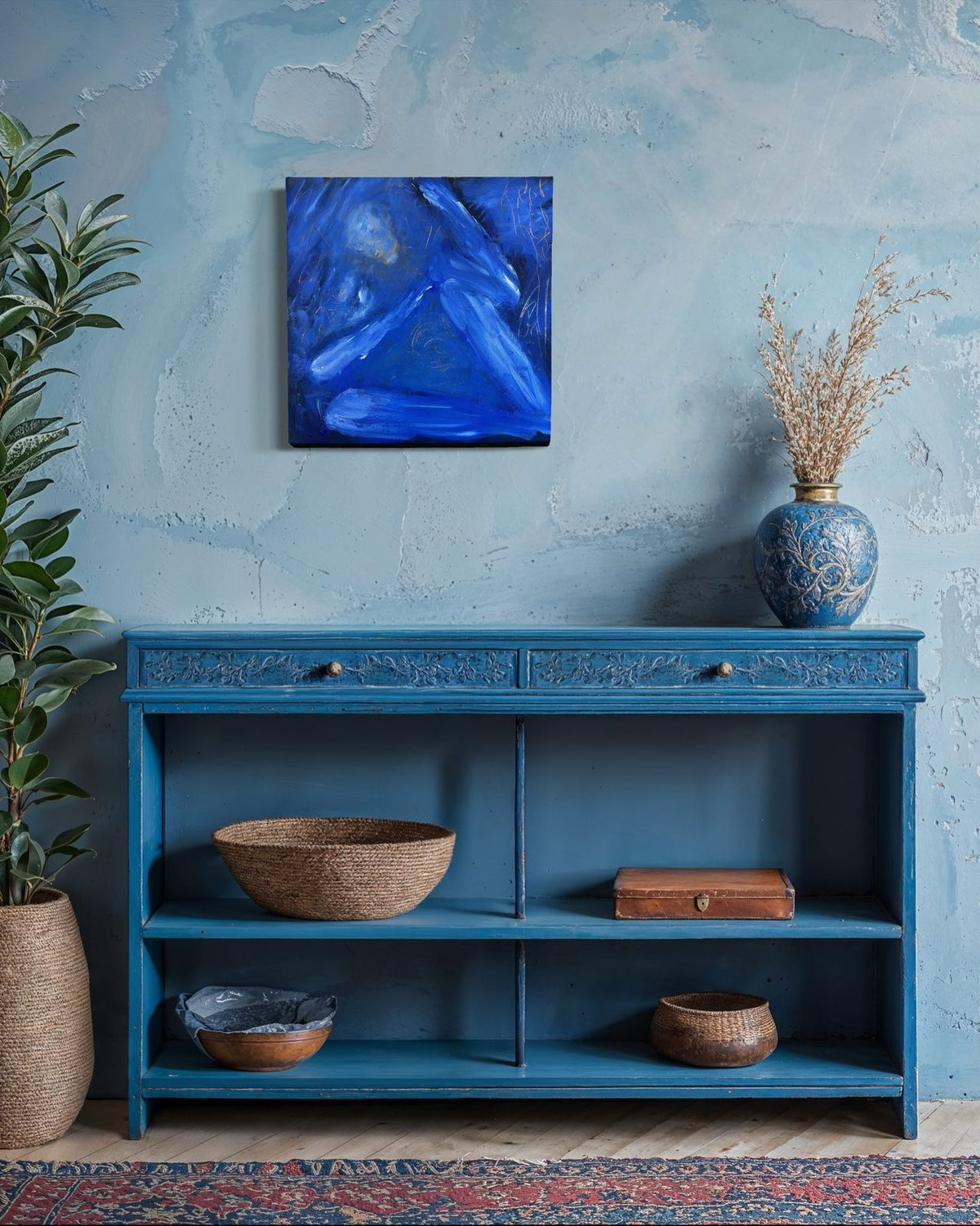 Shaman’s Song by ArtiR — original acrylic painting, view 3