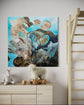 Water Shaman — original acrylic painting by Malibu artist ArtiR