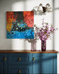 Portals of abundance — original acrylic painting by Malibu artist ArtiR