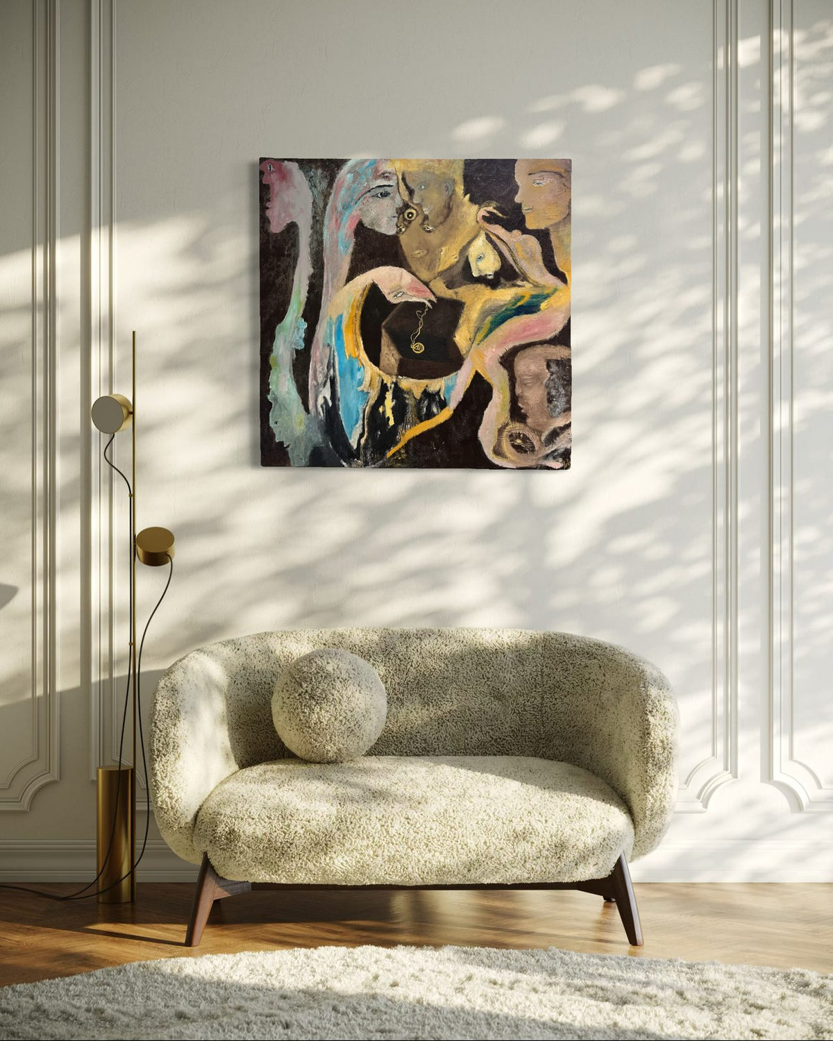 Hermetically Sealed by ArtiR — original mixed media painting, view 6