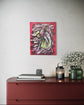 Beneath the Surface by ArtiR — original mixed media painting, view 4