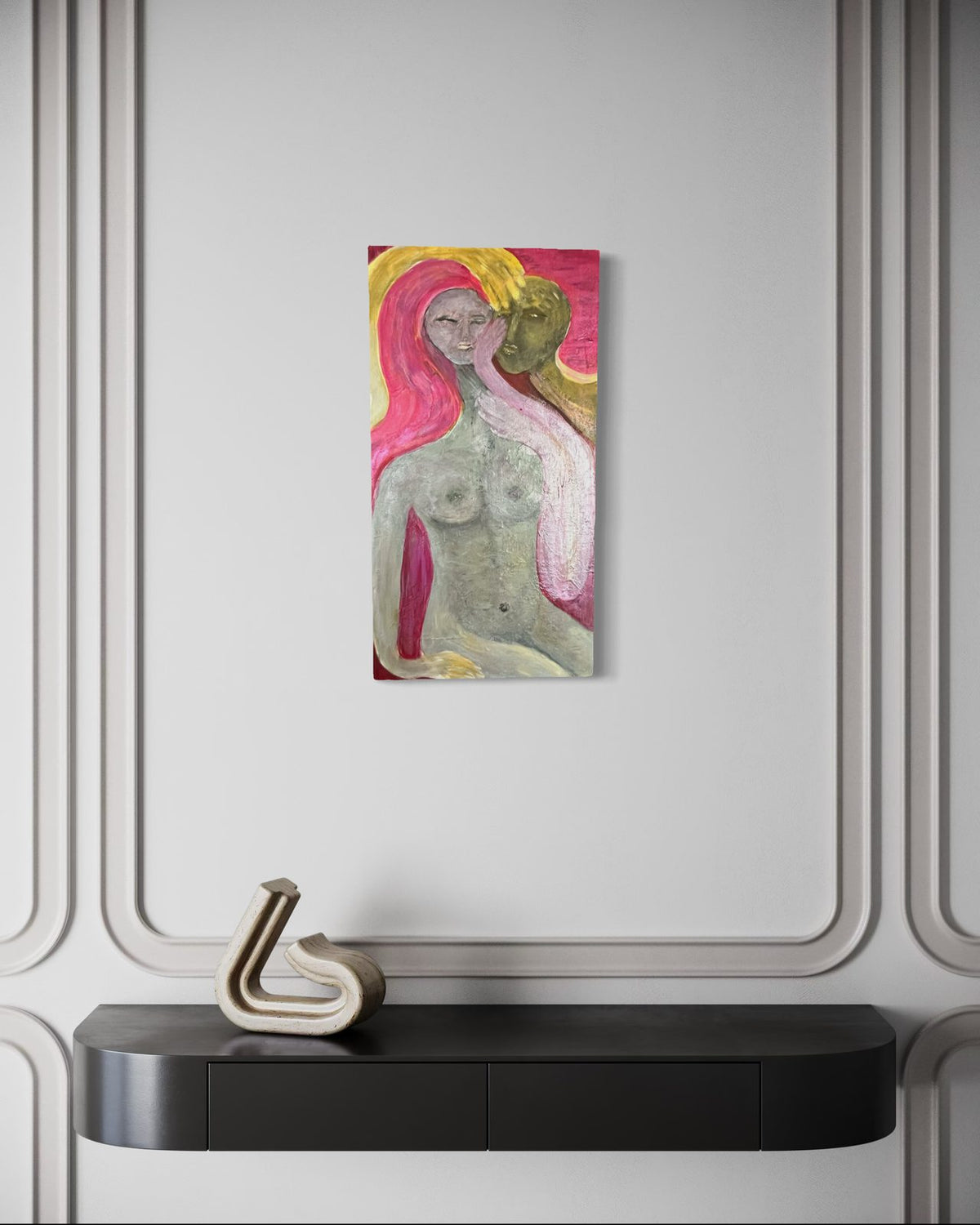 Twinflames by ArtiR — original acrylic painting, view 10