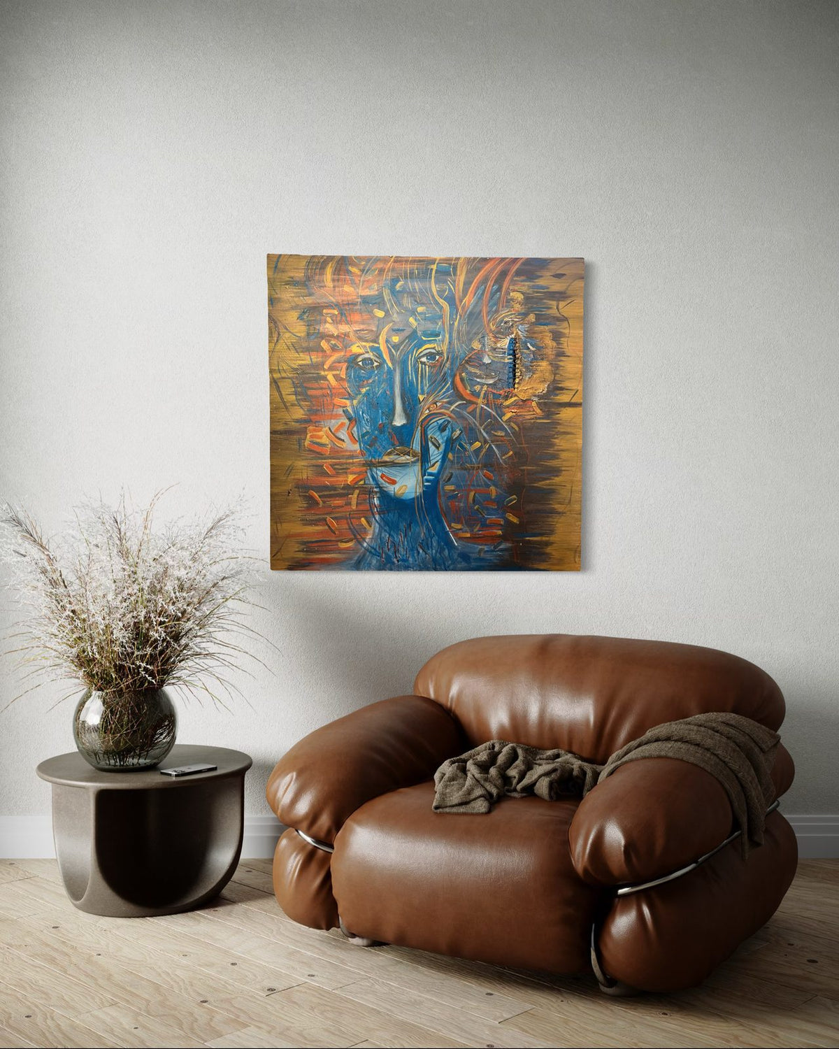 Divine Feminine by ArtiR — original acrylic painting, view 8