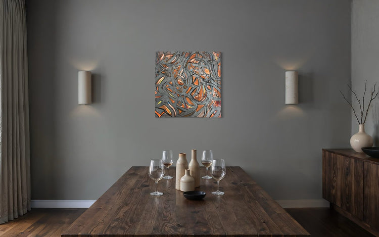 Soul Reflections by ArtiR — original acrylic painting, view 11